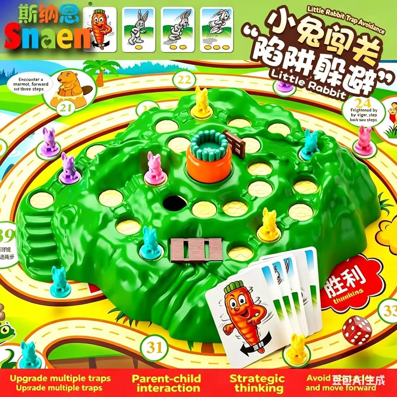 Board Game Heat - Juego de Mesa Interactivo para Padres