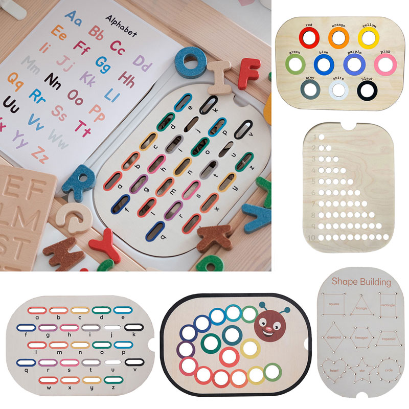 Board Game Nature - Juegos Montessori para niños, bandeja sensorial