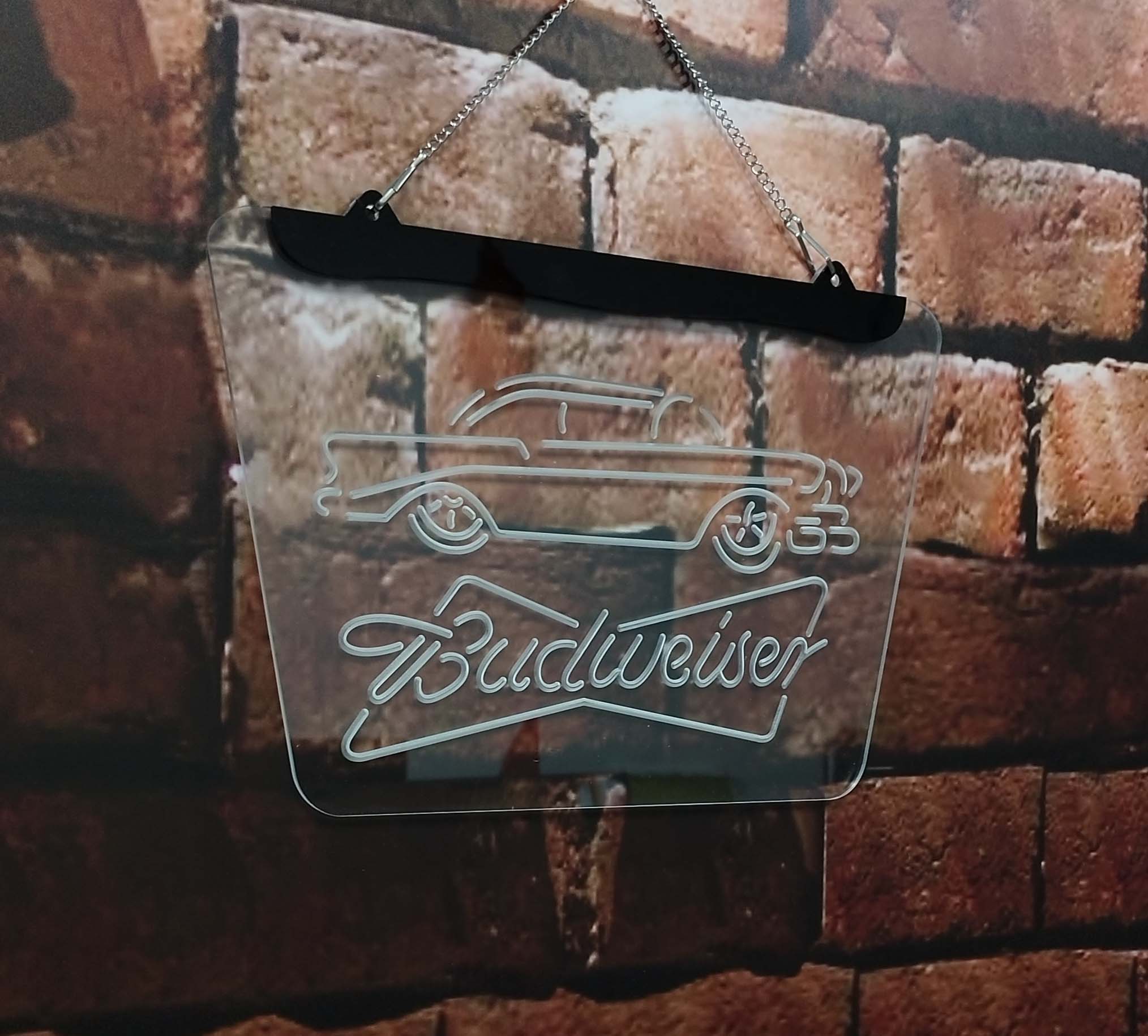 Letrero LED de neón Budweiser  - Board Game Store reseña y precio