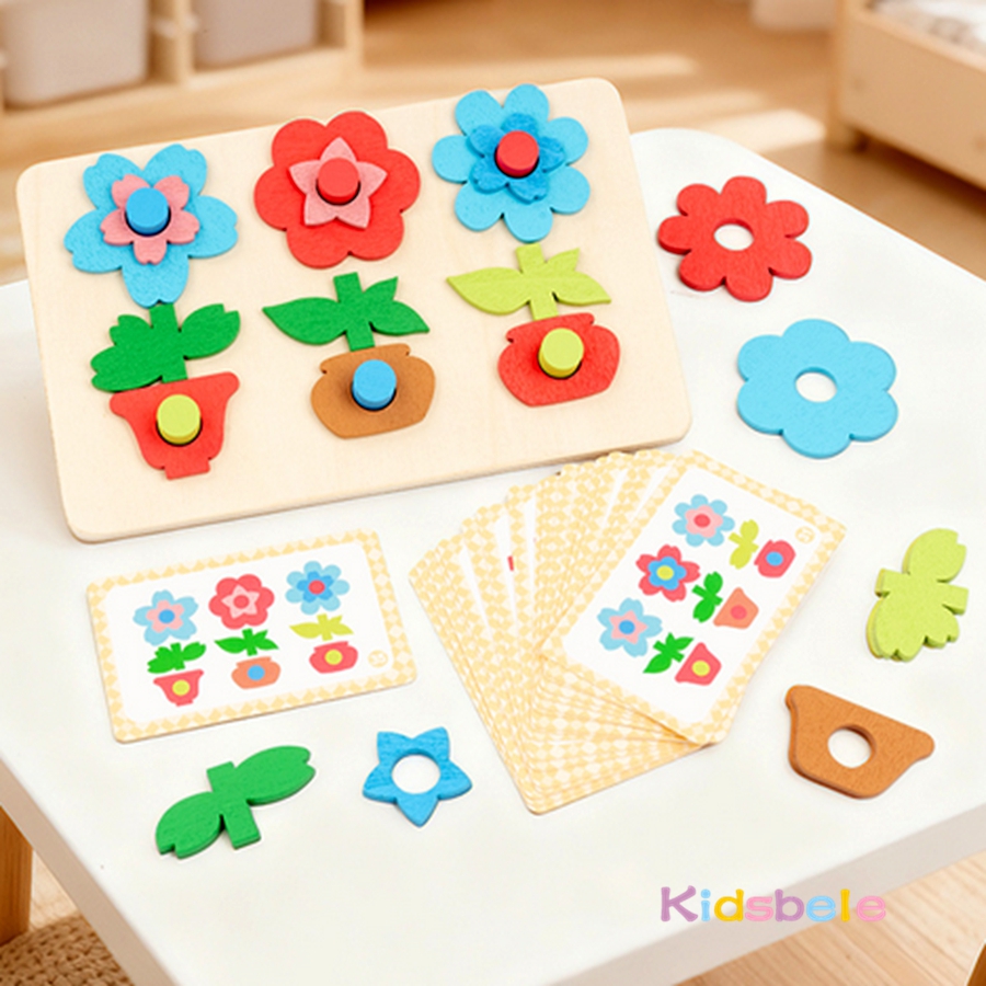 Rompecabezas de flores de made - Board Game Nature reseña y precio