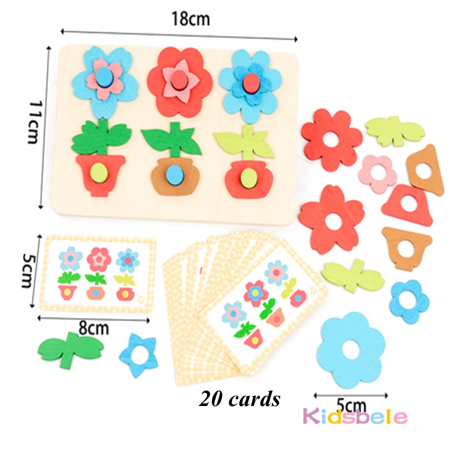 Rompecabezas de flores de made - Board Game Nature reseña y precio