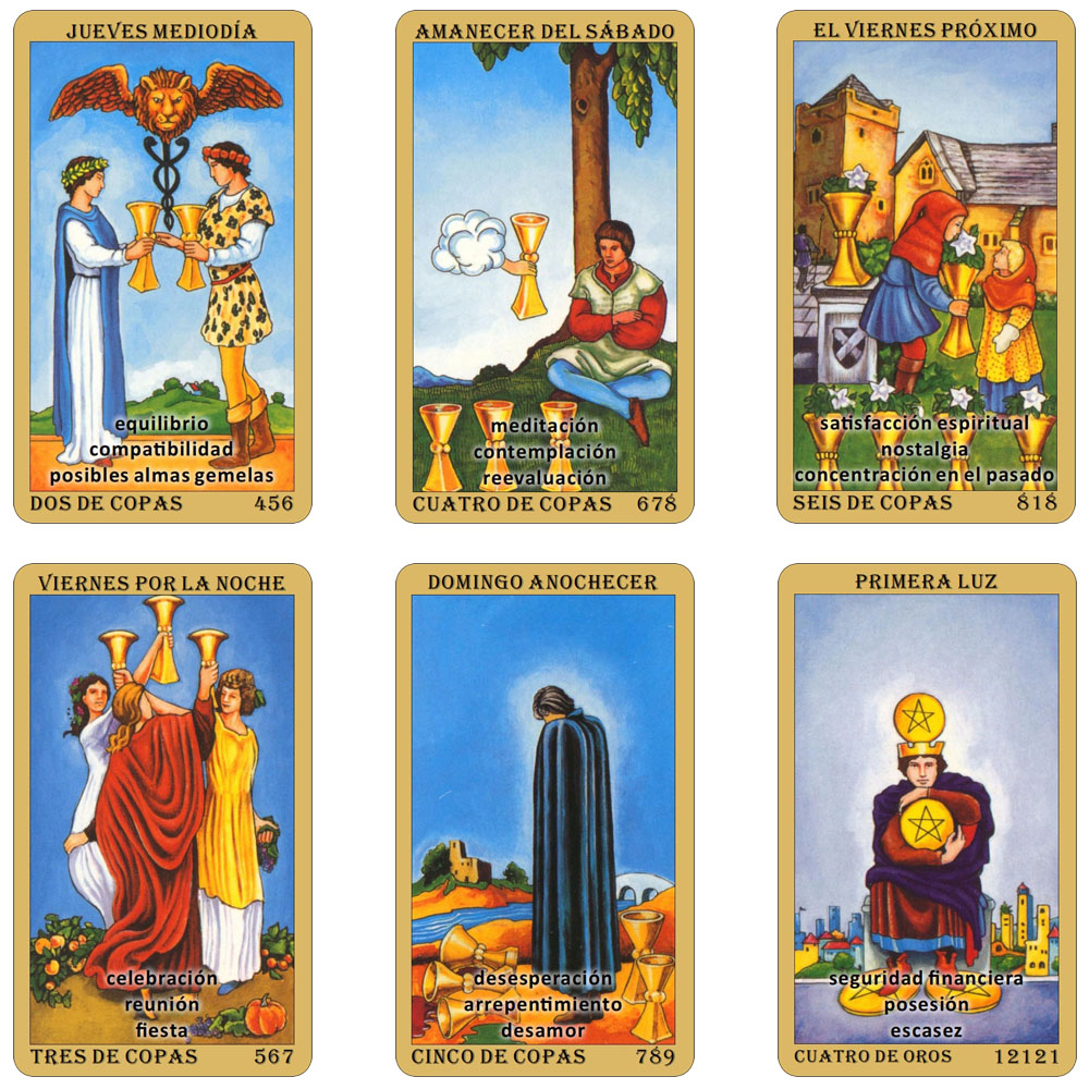 Baraja de Tarot español, carta - Board Game Love Letter reseña y precio