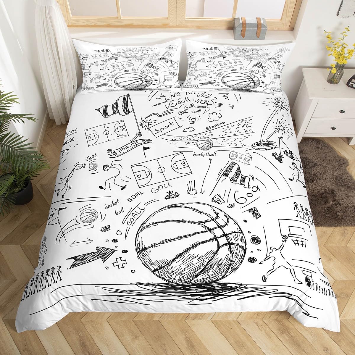 Funda nórdica de baloncesto Tw - Board Game Nations reseña y precio
