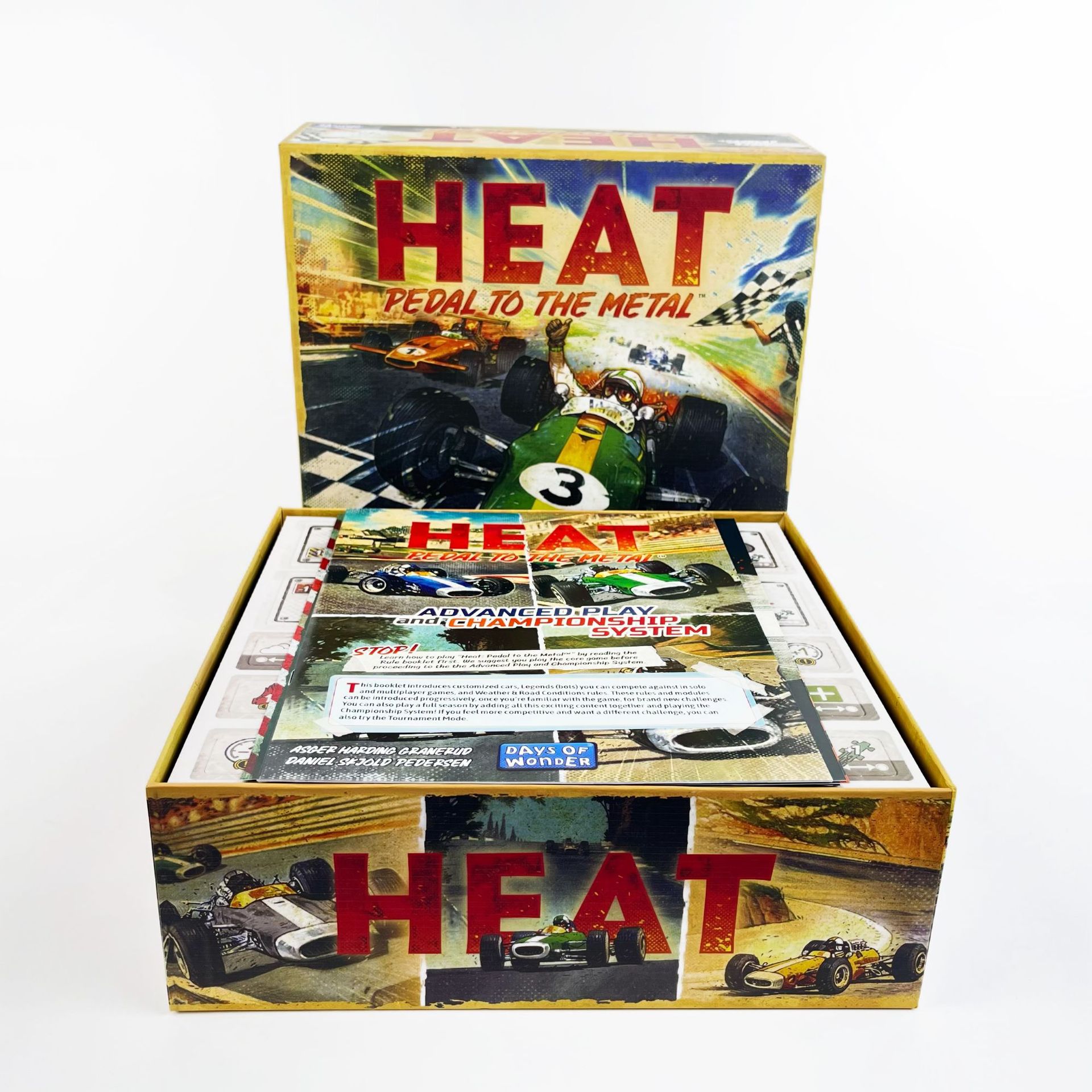 HEAT: Full Throttle: un juego  - Board Game Heat reseña y precio