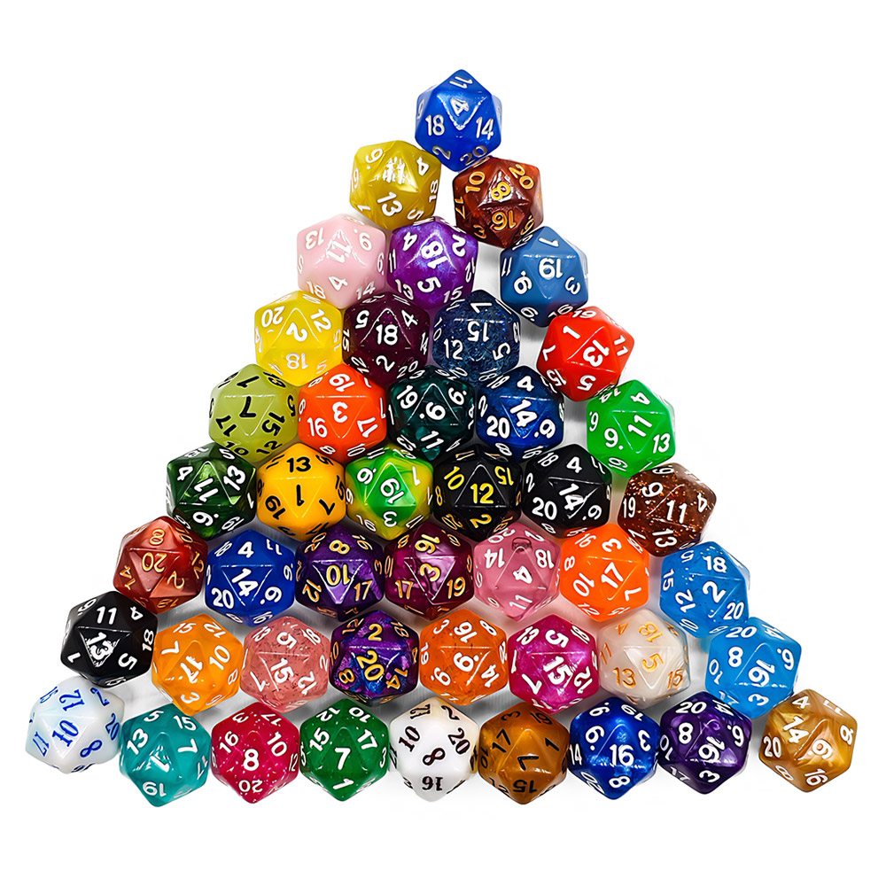 60 uds dados multifaces colore - Board Game Heat reseña y precio