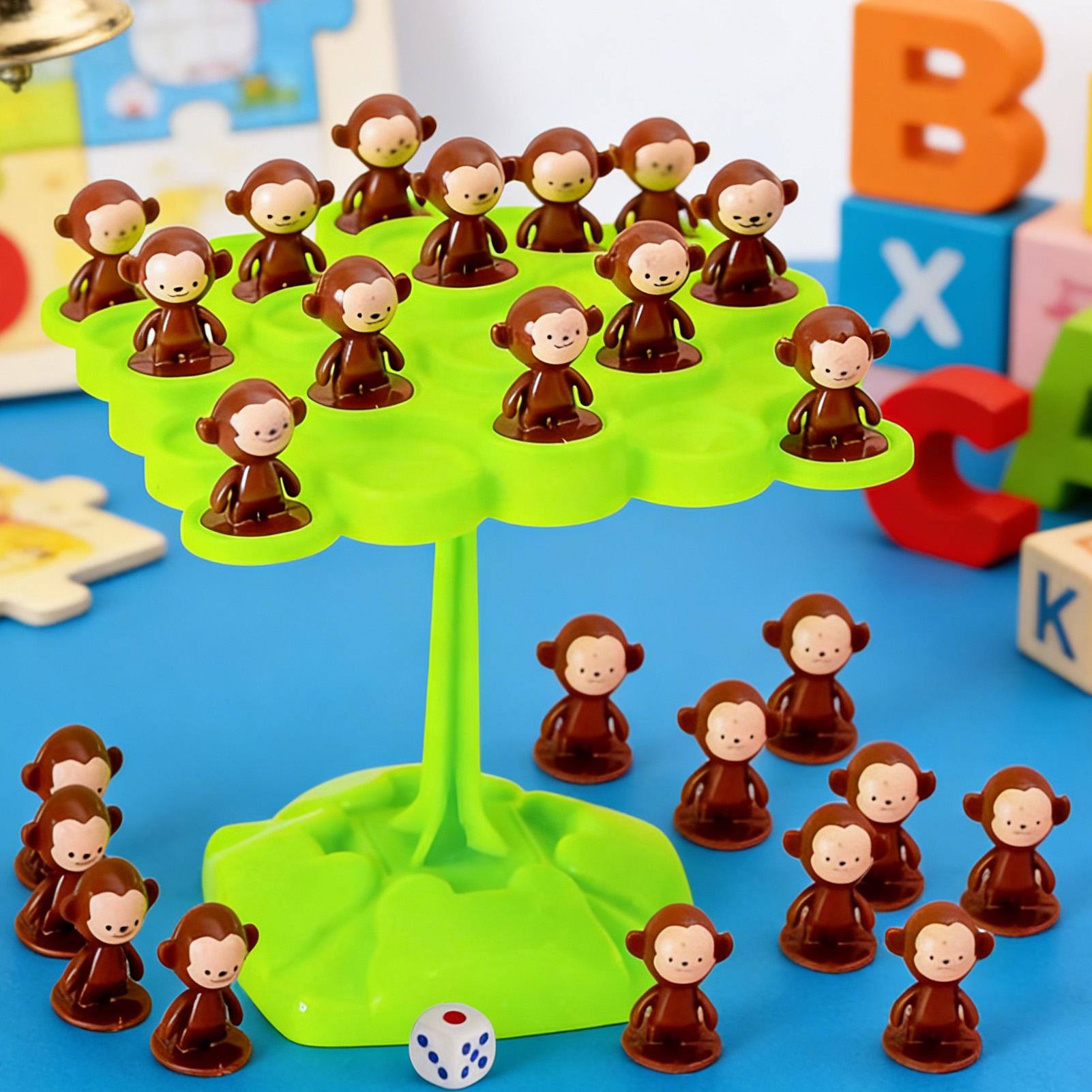 Juego de equilibrio de mono pa - Board Game Nature reseña y precio