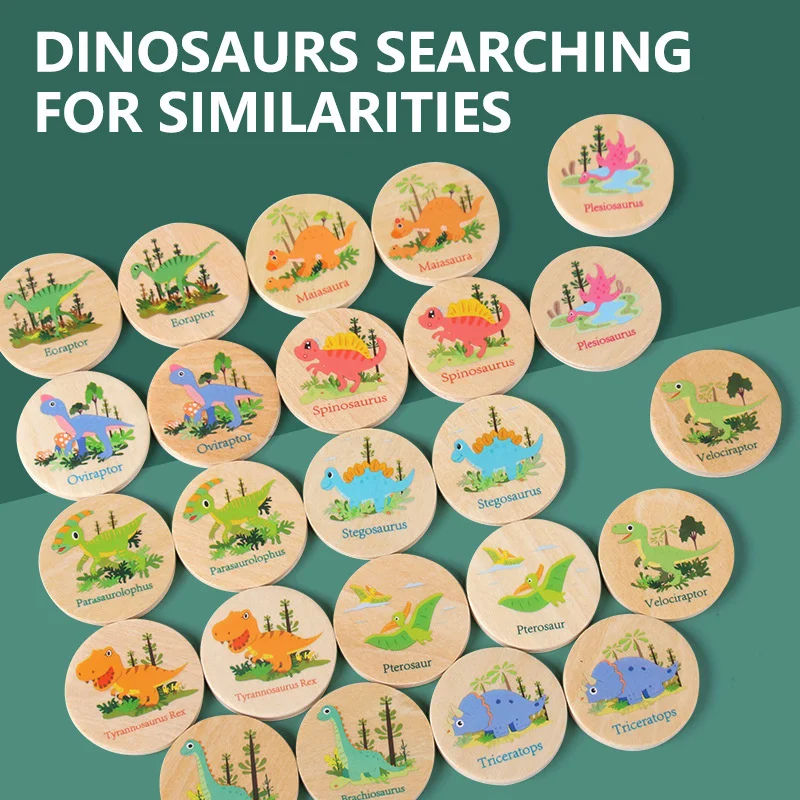 Juego de memoria de dinosaurio - Board Game Nature reseña y precio