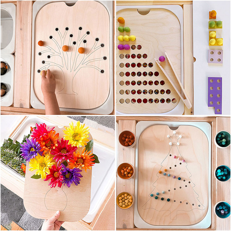Juegos Montessori para niños,  - Board Game Nature reseña y precio
