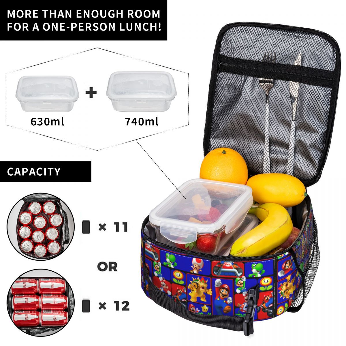 Bolsa de almuerzo personalizad - Board Game Heat reseña y precio